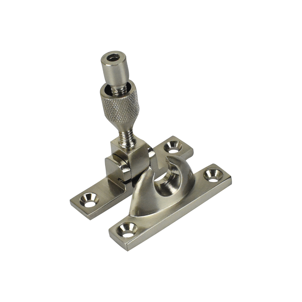 Sash Heritage Brighton Fastener Narrow (Locking) - Satin Nickel